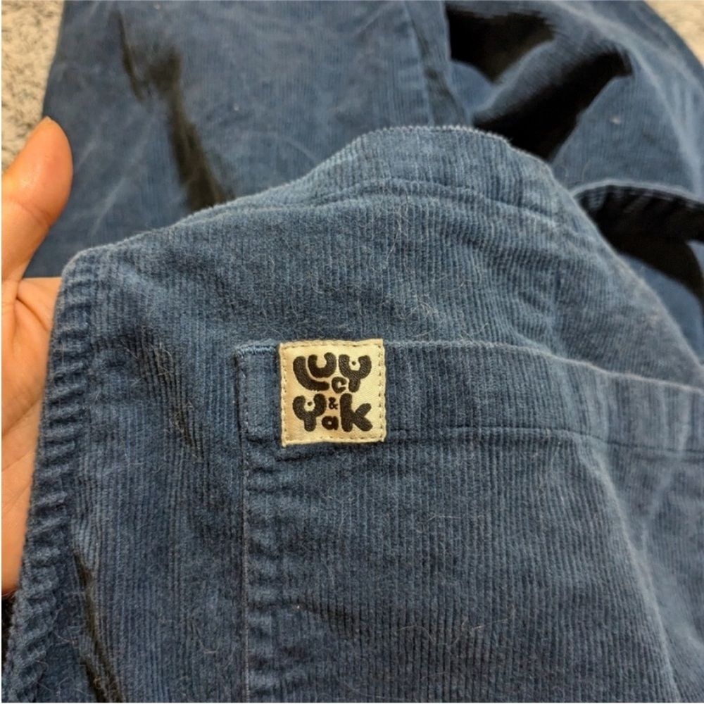 Lucy & Yak Overalls Corduroy Blue Dungaree Utility Size XS - Picture 10 of 10